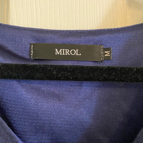 Babydoll Navy Blue Dress - Picture 2 of 4